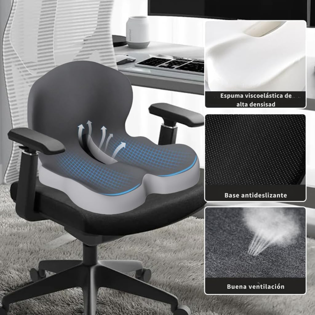 Cojín Ergonómico Espalda y Cadera